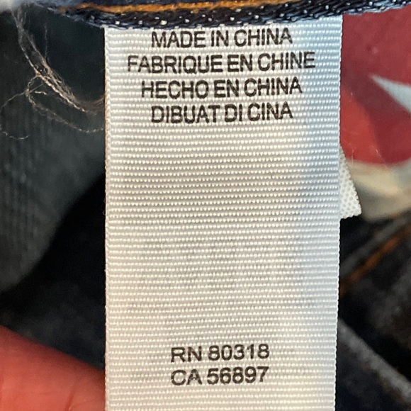 Lucky Brand 221 Original Straight Medium Wash Mens Jeans Size 36 x 32 - Picture 14 of 15